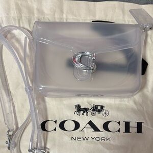 Brand new coach clear purse